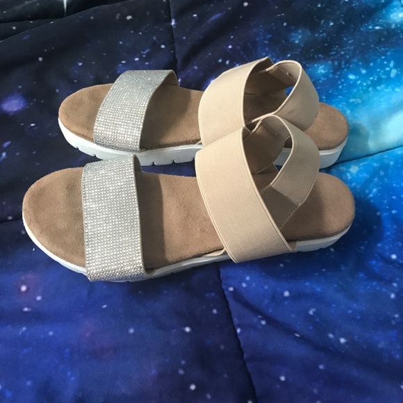 Silver bling Sandals - Picture 2 of 2